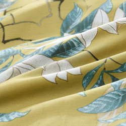 Iddeko parure de lit oiseaux de paradis Queen Size