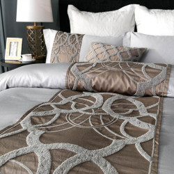 Iddeko parure de lit Versailles Queen Size
